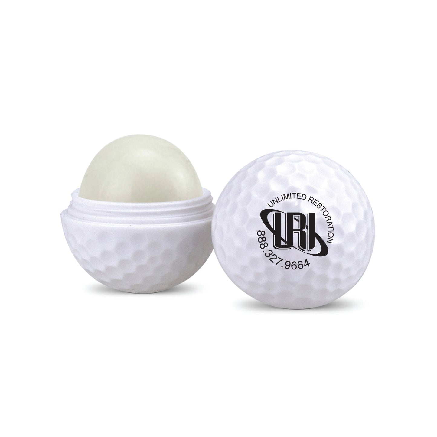 Golf Ball Shaped Lip Balm