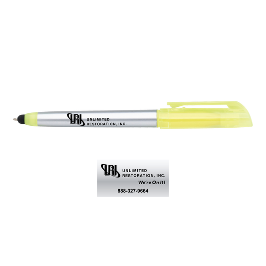 Trilogy Highlighter Stylus Pen