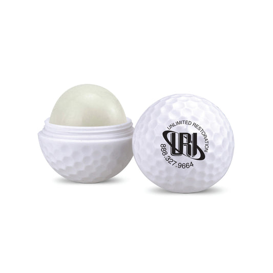 Golf Ball Shaped Lip Balm